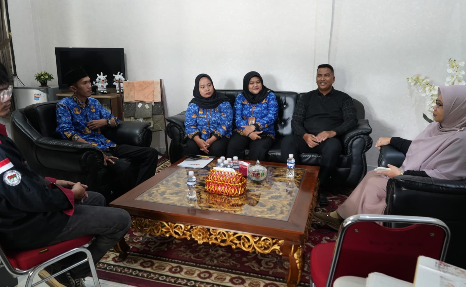 Bawaslu Bintan menyosialisasikan program Pengawas Partisipatif kepada pihak SMA Negeri 1 Toapaya, Kamis (23/4/2026)/Foto: Pemberitaan Bawaslu Bintan