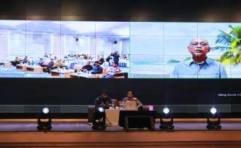 Anggota DPR RI, Arif Wibowo, saat menyampaikan materi