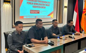 Bawaslu Kabupaten Bintan menggelar kegiatan PDPB di Bona Ventura Hotel & Sky Bar Tanjungpinang, Selasa (18/11/2025)/Foto:Pemberitaan Bawaslu Bintan
