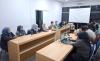 Wahyu Nur Laili, Plt. Kepala Sekretariat Bawaslu Bintan, memimpin rapat internal Bawaslu Bintan membahas tiga agenda Agustus, Kamis, 30 Juli 2026/Foto: Pemberitaan Bawaslu Bintan