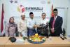 Suasana Seremoni HUT Bawaslu Kabupaten Bintan di Ruang Rapat Bawaslu Kabupaten Bintan, Senin (17/8/2026) /Foto: Pemberitaan Bawaslu Bintan